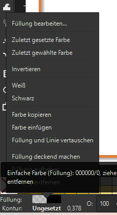 Füllung