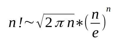 Stirling-Formel